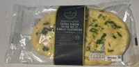 Handcrafted Extra Virgin Olive Oil and Garlic Flatbread