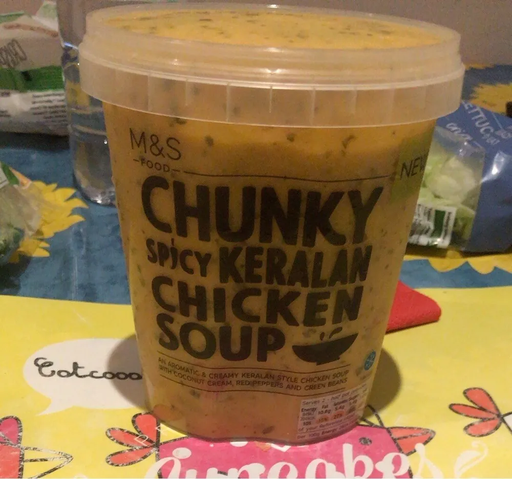 CHUNKY KERALAN CHICKEN SOUP