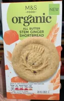 Ginger shortbread