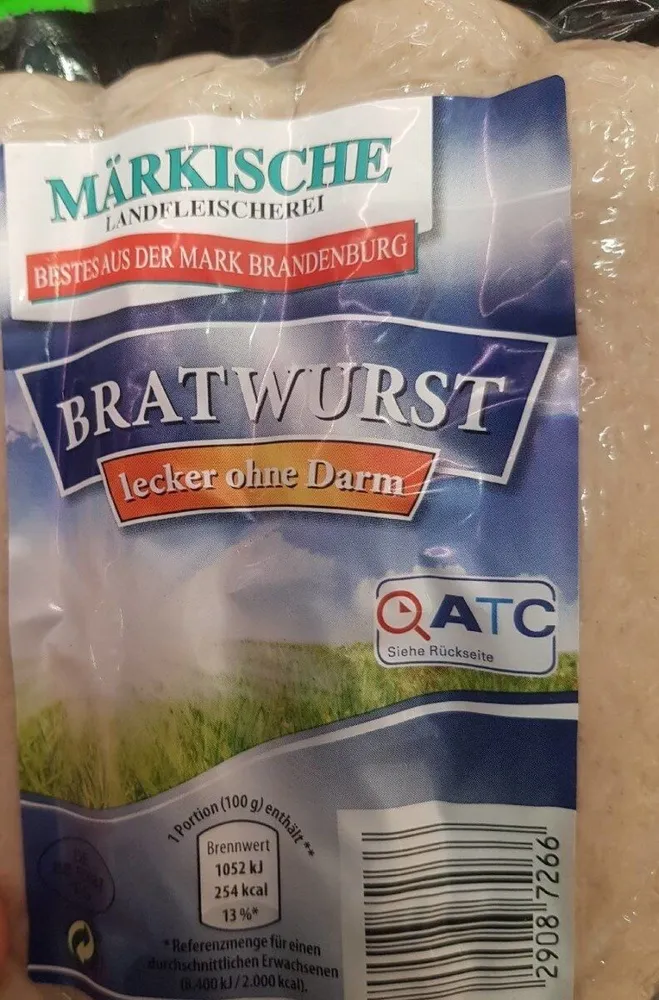 Bratwurst ohne Darm
