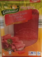 Truthahn-Salami Paprika mit Pflanzenfett