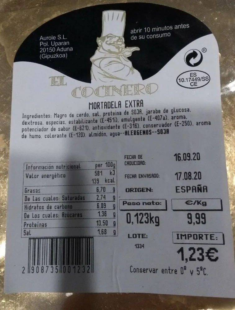 Mortadela extra