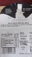 paleta de cebo de campo 50% iberica