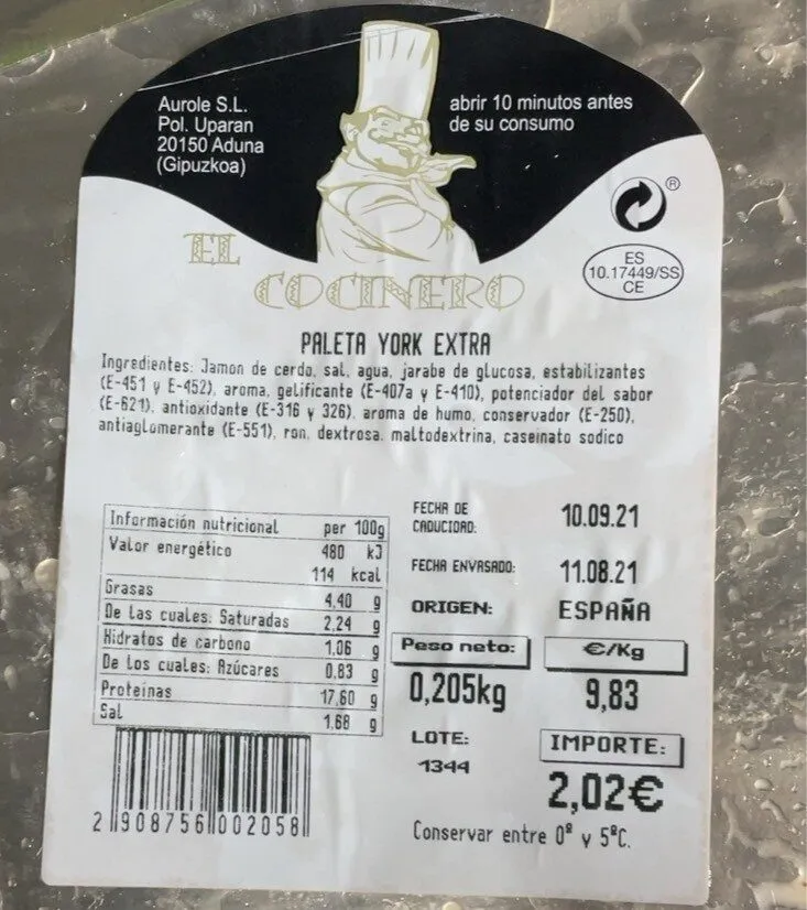 Paleta York Extra