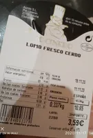 LOMO FRESCO CERDO