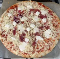 Feta mascarpone and caramelised onion