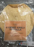 8 Sweet Chilli Tortilla Wraps