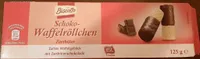 Schoko-Waffelröllchen Zartbitter