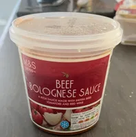 Beef bolognese sauce