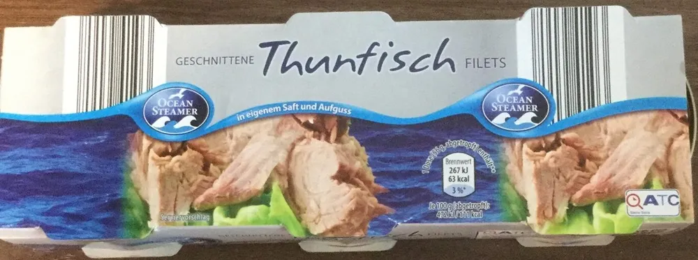 Thunfisch Filet geschnitten