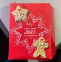 Christmas biscuits baking kit