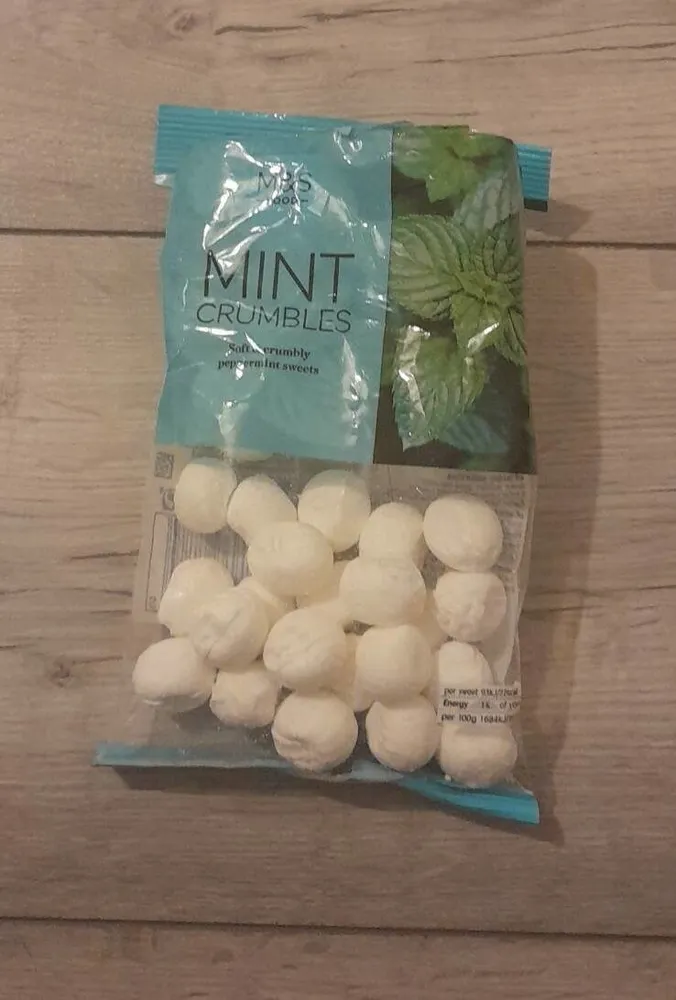 Mint crumbles