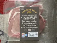 Thick Cut Pork Lion Steak