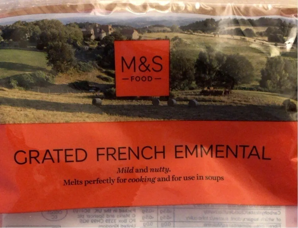 Grated French Emmental
