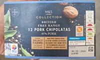 Pork Chipolatas