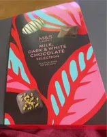 Milk dark & white chocolate