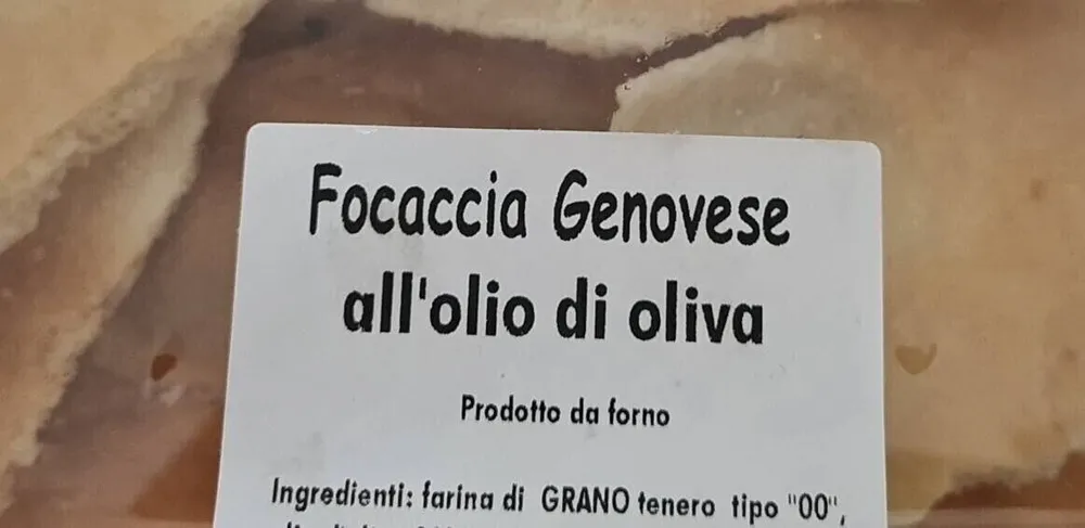 Focaccia Genovese