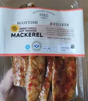 Sweet chilli smokes mackerel