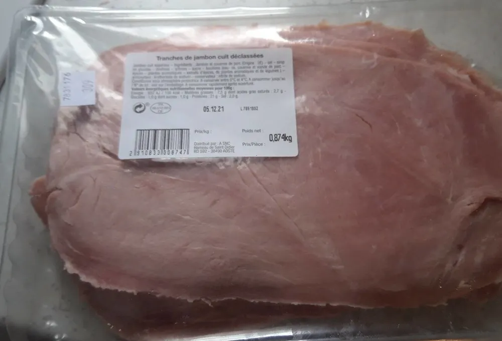 Jambon blanc cuit