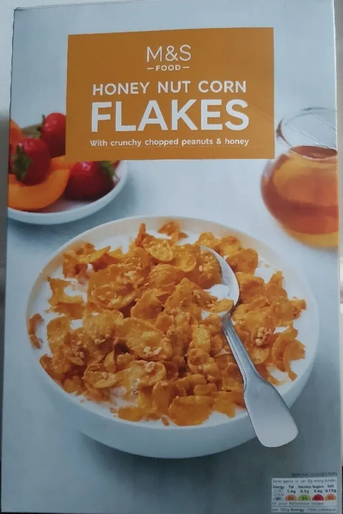 Honey nut corn flakes