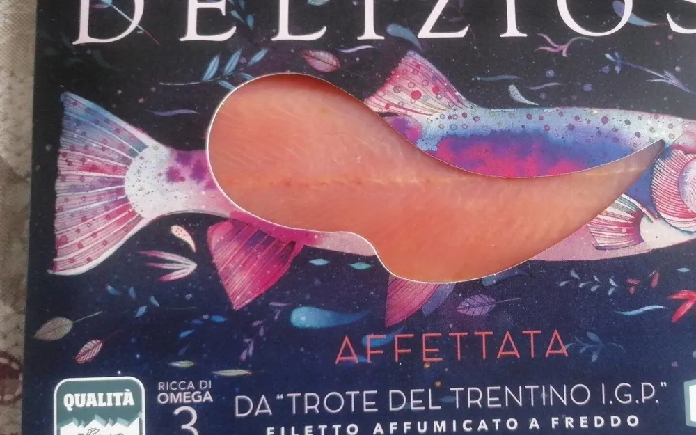 DELIZIOSA -trota salmonata affumicata