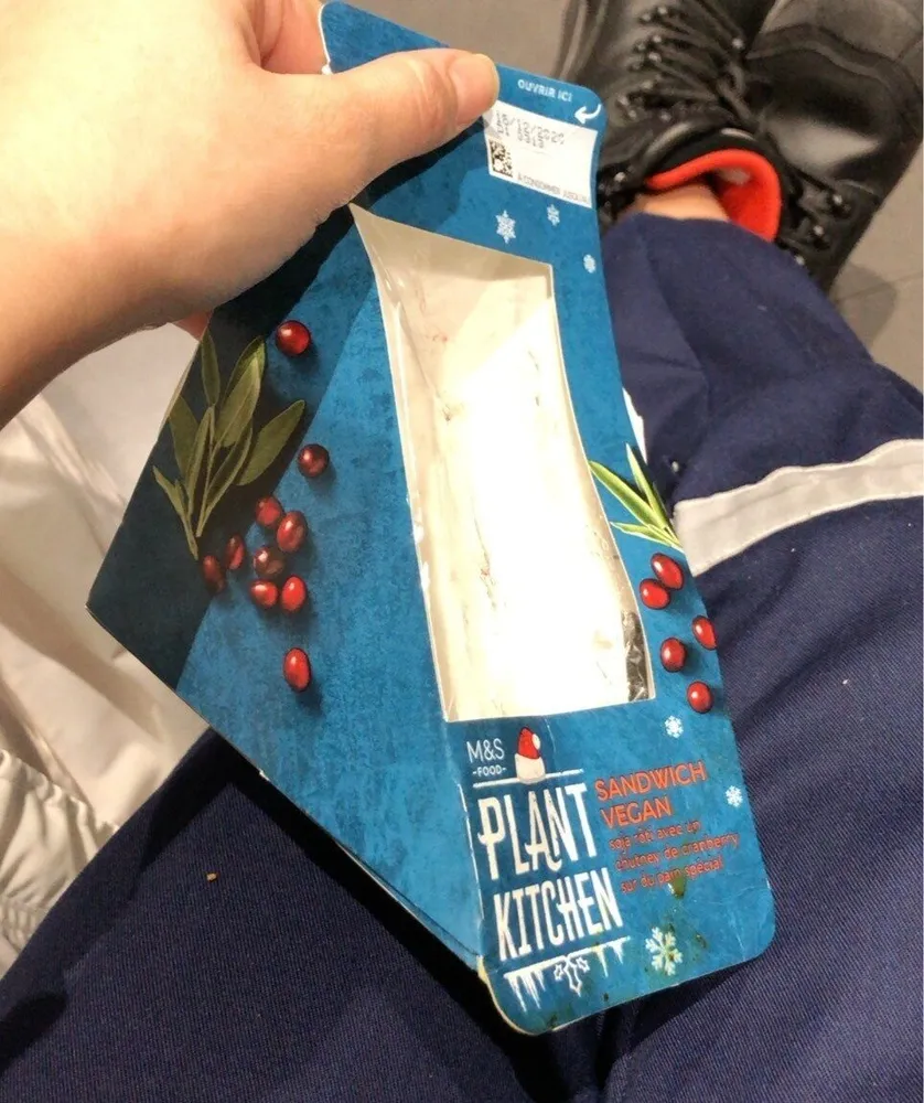 Sandwich vegan M&S