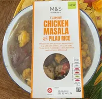 Chicken masala pilau rice