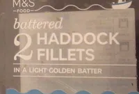 Battered haddock fillets