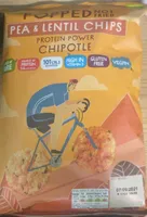 Popped Pea & Lentil Chips Protein Power (Chipotle)