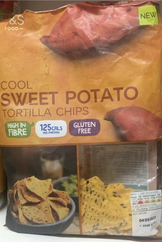 Cool Sweet Potato Tortilla Chips