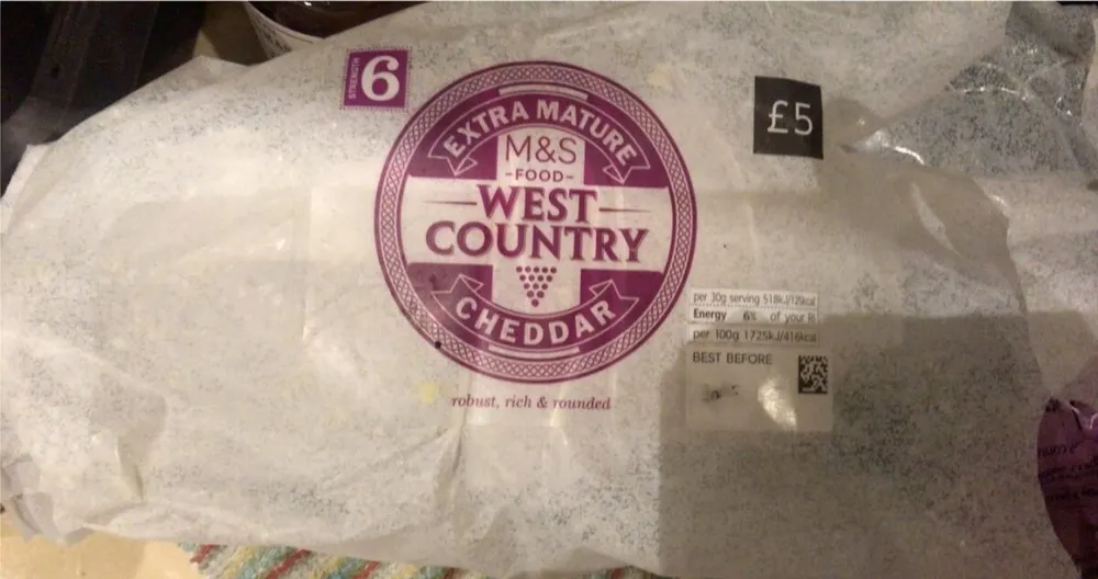 West Country extra mature cheddar