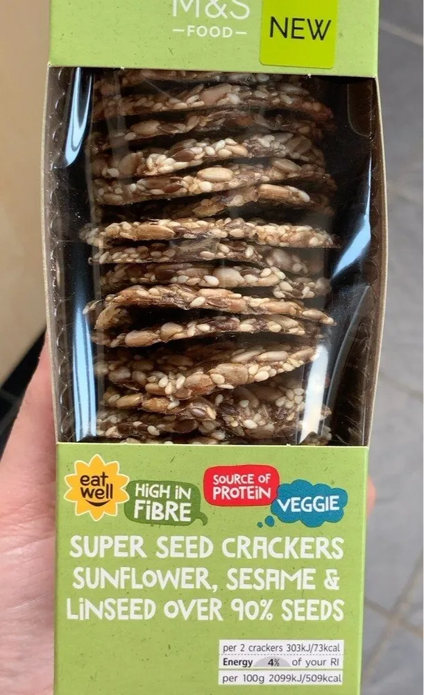 Super seeded crackers