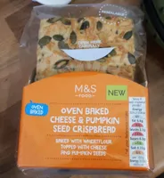Cheese & Pumpkin Seed Crispbread