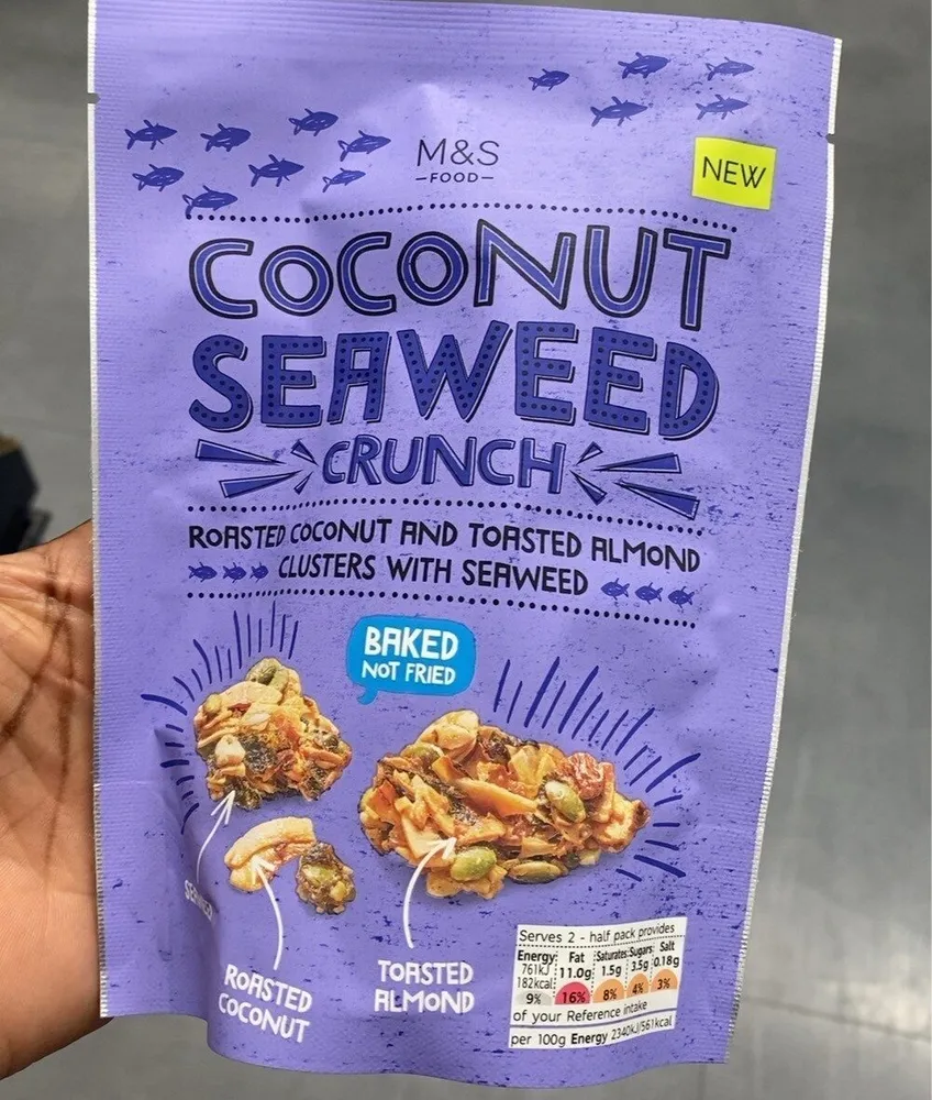 Coconut seaweed crunch