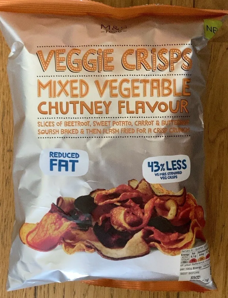 Veggie crisps
