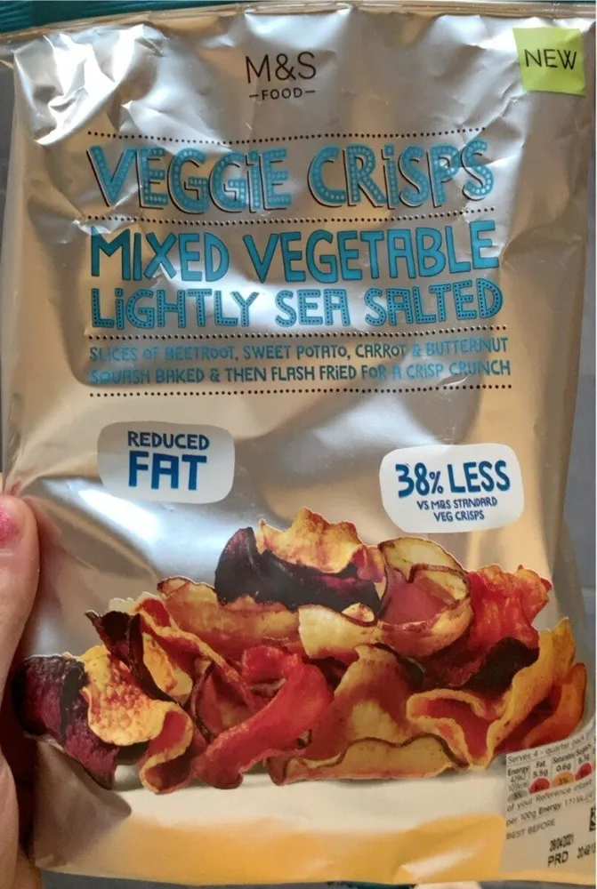 Veggie crisps