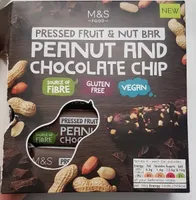 Peanut and chocolate chip
