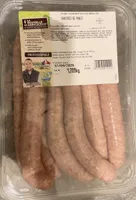 saucisses de poulet