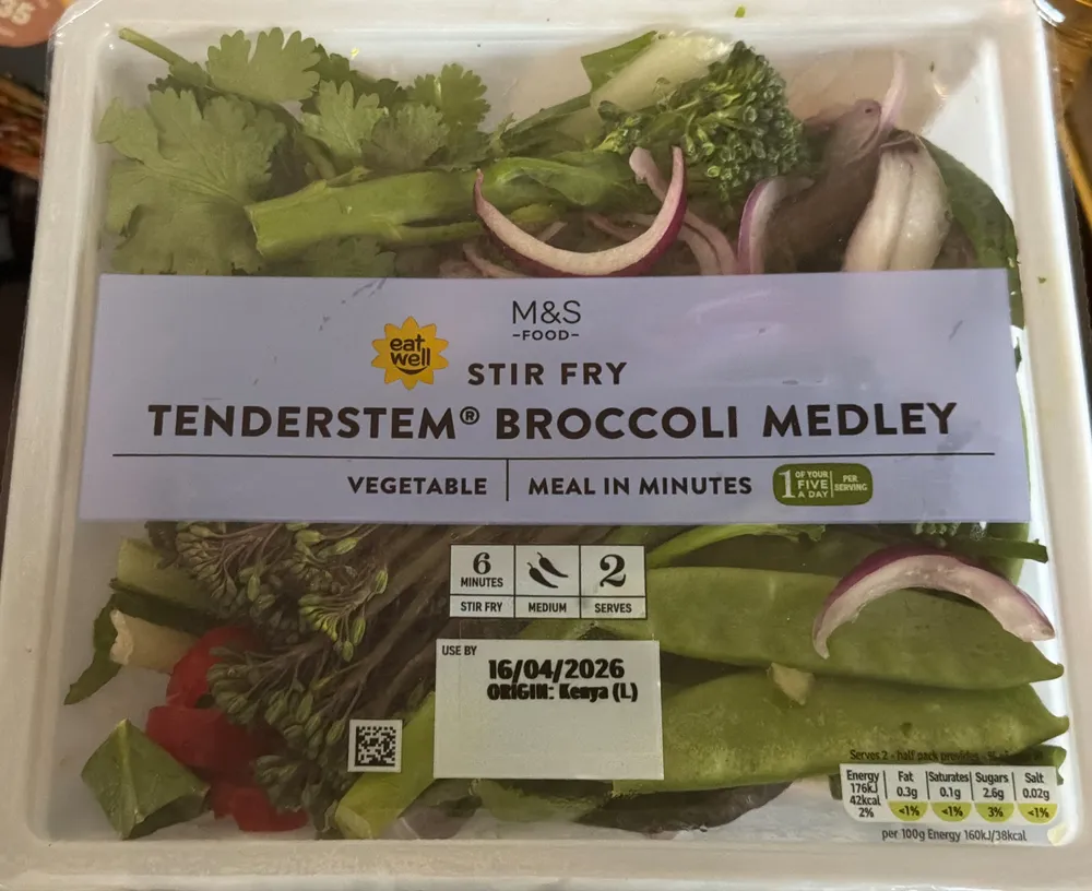 Stir Fry Tenderstem Broccoli & Garlic