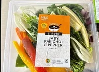 Baby Bok Choi and Pepper Stir Fry