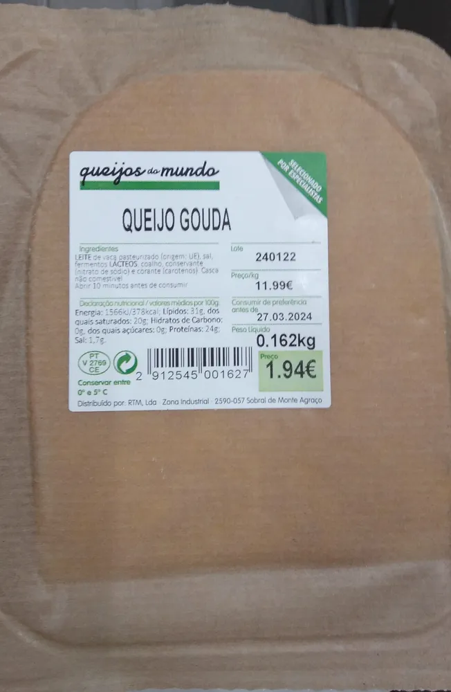 Queijo Gouda