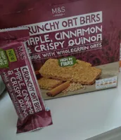 Crunchy oat bars