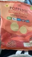 Lightly sea salted pop chips