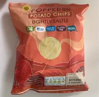 Sea salted popped chips