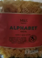 Alphabet pasta