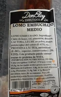 Lomo embuchado medio
