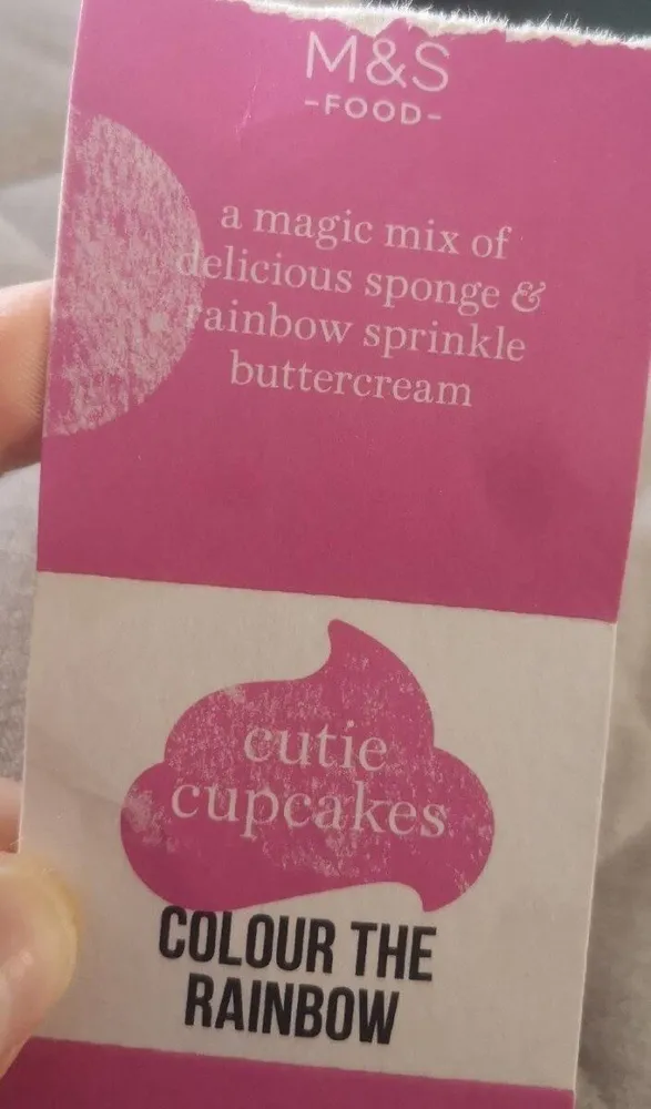 Colour the Rainbow Cutie Cupcakes