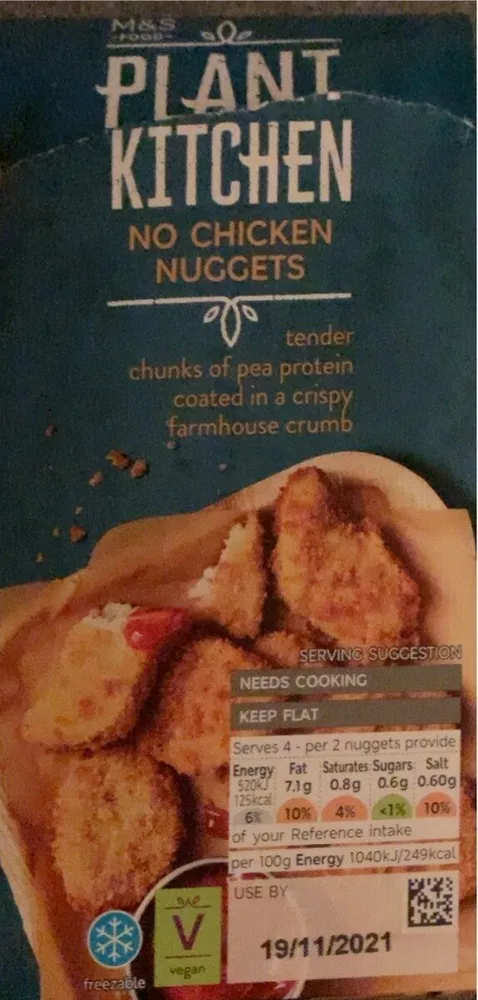 No chicken nuggets