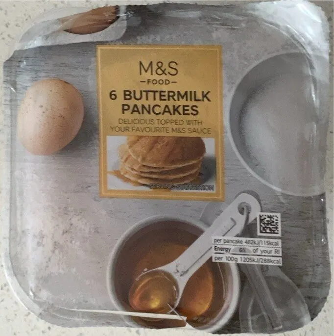 TRENG TREACLE TART กร BUTTERMIL M&S -FOOD- PANCAKE