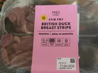 BRITISH DUCK BREAST STRIPS